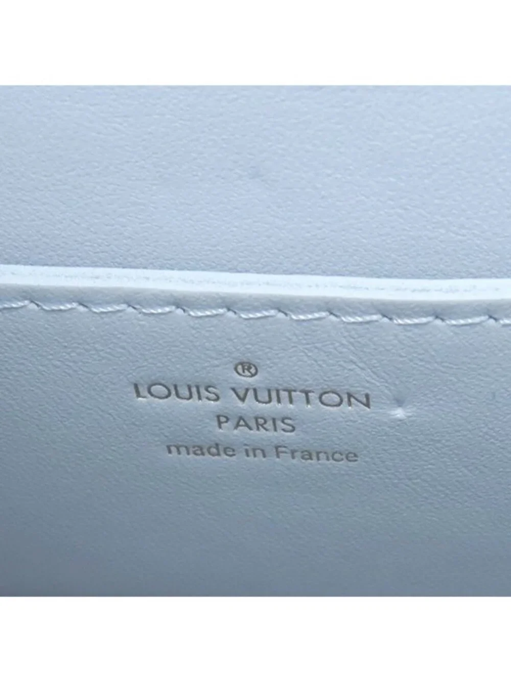 Louis Vuitton 2-Way Bag Twist One Handle PM Leather Taurillon Caramel Blue
